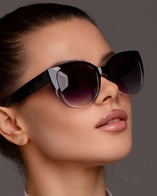Óculos de Sol Feminino Estilo Gatinha – Lente Degradê com Proteção UV400