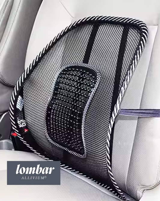 Lombar ALLIVIUM  - Alívio imediato para sua lombar no trabalho ou no carro