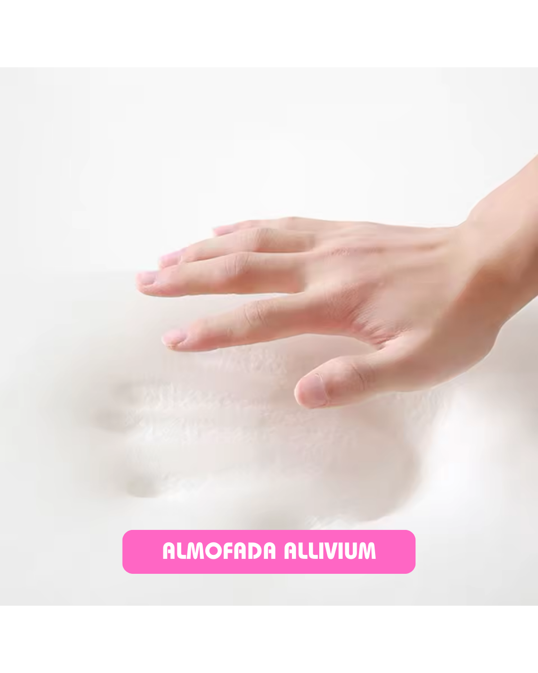 Almofada ALLIVIUM - Almofada ortopédica terapêutica gestantes, pós-operatório, desconfortos