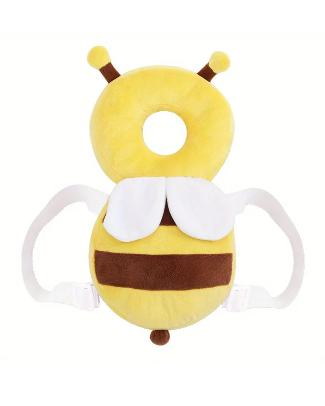 🐝 Almofada Protetora de Cabeça para Bebês – Modelo Abelhinha Fofa