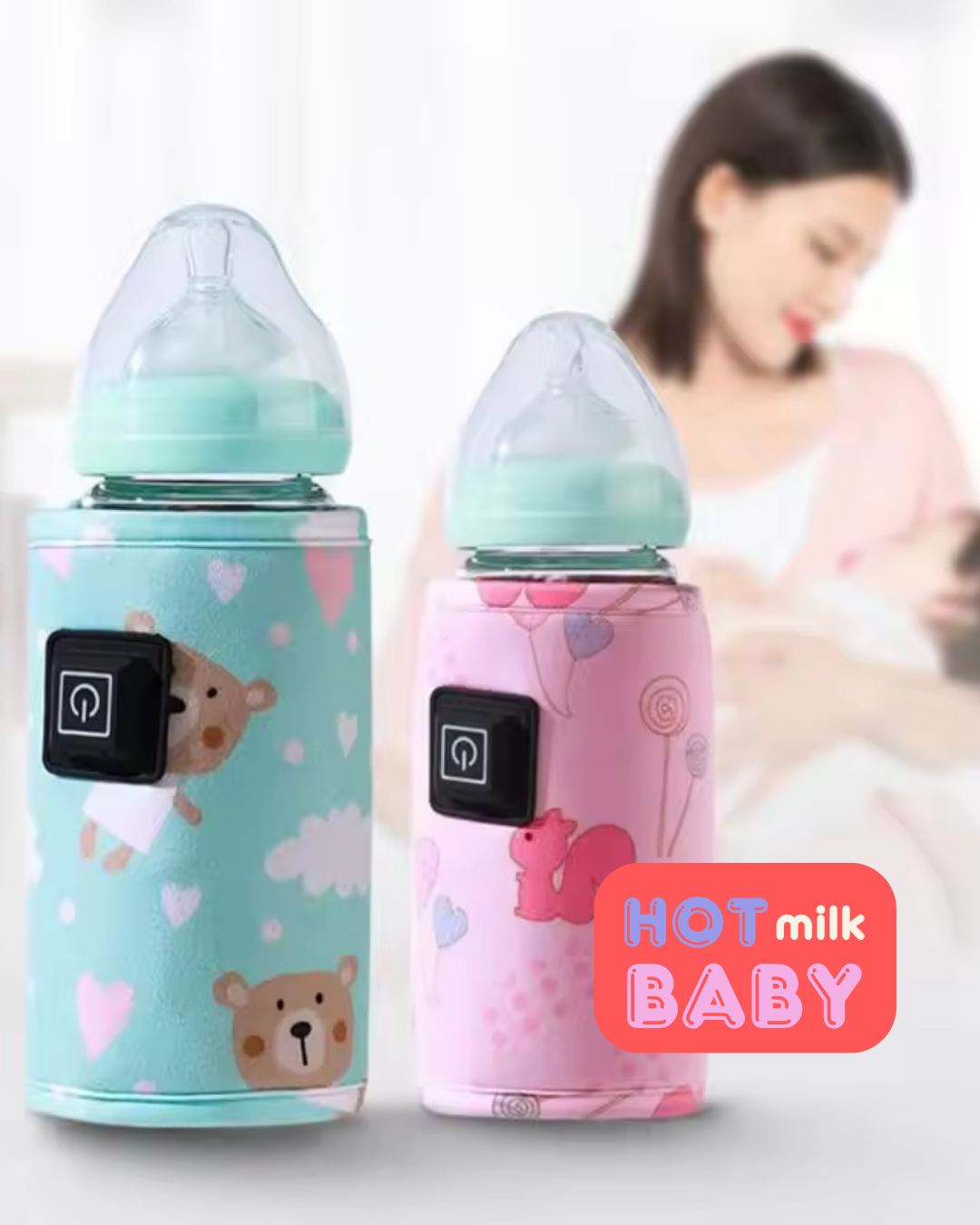 HotMilk Baby - Aquecedor de mamadeira USB - Alimente seu bebê com conforto mesmo fora de casa!