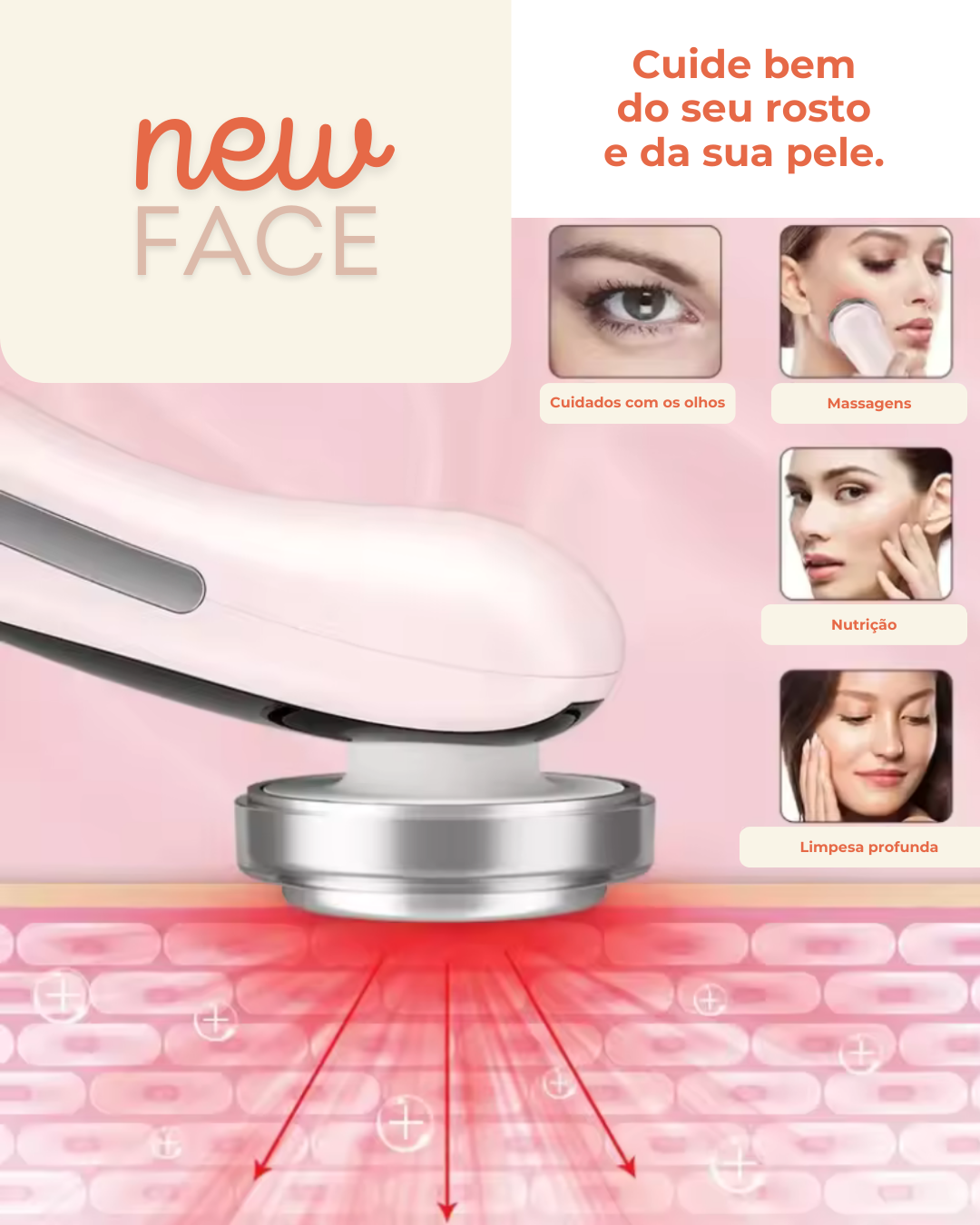 NewFace Massageador facial